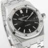 Royal Oak 37mm 15451 SS APSF 1:1 Best Edition Black Textured Dial on SS Bracelet SA3120 Super Clone - Image 4