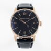 Code11.59 15210 41mm RG Black Dial On Black Leather Strap APSF A4302 Super Clone