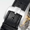 Code11.59 15210 41mm SS Black Dial On Black Leather Strap APSF A4302 Super Clone - Image 5