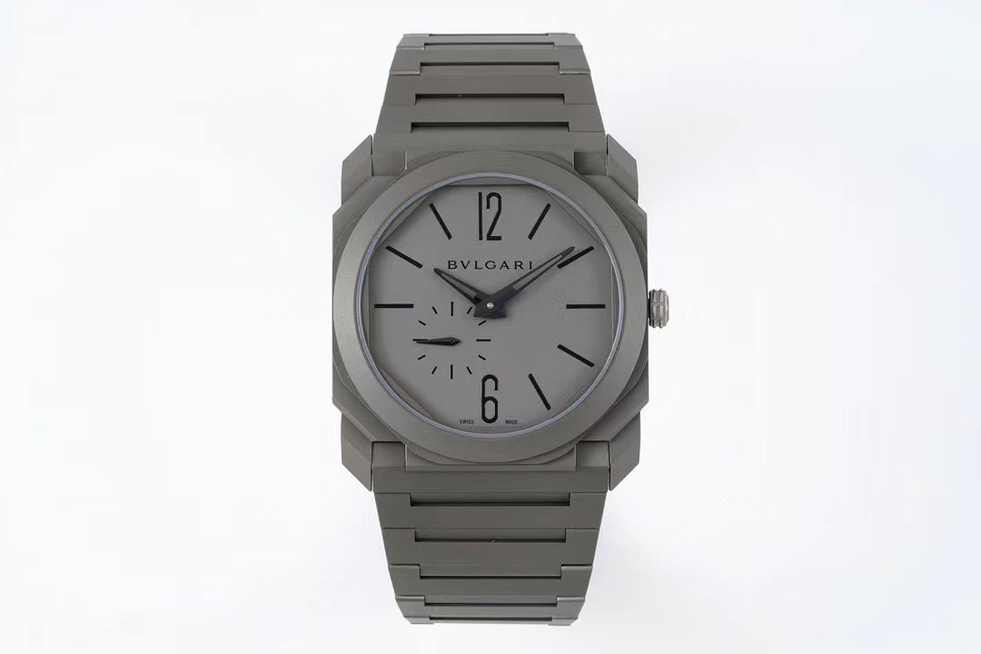 OCTO Finissimo 40mm TI/TI 1:1 Best Edition Grey dial BVF A138