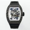 RM055 APSF NTPT White Rehaut on Black Rubber Strap RMUL2 Super Clone