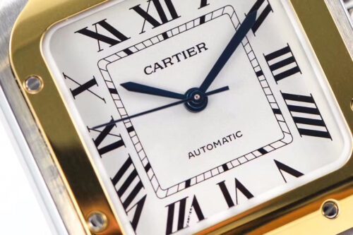 Santos de Cartier 35mm SS/YG BVF 1:1 Best Edition White Dial on SS/YG SmartLinks Bracelet MIYOTA 9015 - Image 9