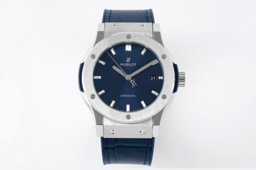 Classic Fusion 42mm APSF 1:1 Best Edition Blue Dial on Blue Gummy Strap A1110