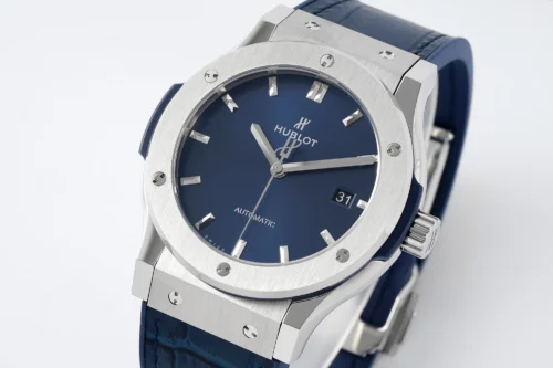 Classic Fusion 42mm APSF 1:1 Best Edition Blue Dial on Blue Gummy Strap A1110 - Image 3