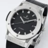 Classic Fusion 42mm APSF 1:1 Best Edition Black Dial on Black Gummy Strap A1110 - Image 3
