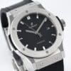 Classic Fusion 42mm APSF 1:1 Best Edition Black Dial on Black Gummy Strap A1110 - Image 4
