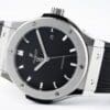 Classic Fusion 42mm APSF 1:1 Best Edition Black Dial on Black Gummy Strap A1110 - Image 5