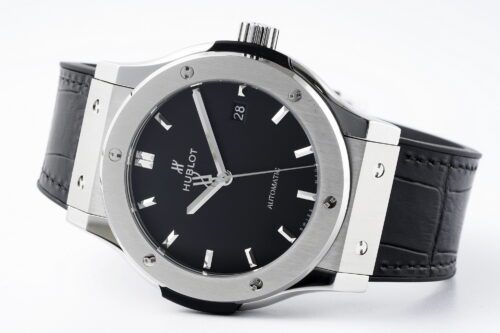 Classic Fusion 42mm APSF 1:1 Best Edition Black Dial on Black Gummy Strap A1110 - Image 5