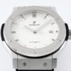 Classic Fusion 42mm APSF 1:1 Best Edition White Dial on Black Gummy Strap A1110 - Image 2