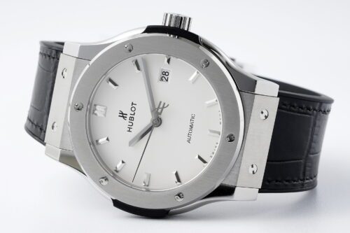 Classic Fusion 42mm APSF 1:1 Best Edition White Dial on Black Gummy Strap A1110 - Image 5