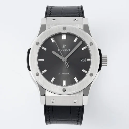 Classic Fusion 42mm APSF 1:1 Best Edition Gray Dial on Black Gummy Strap A1110