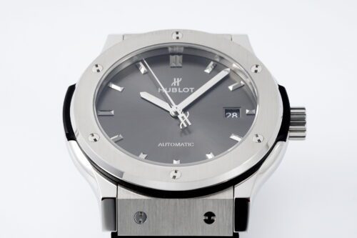 Classic Fusion 42mm APSF 1:1 Best Edition Gray Dial on Black Gummy Strap A1110 - Image 2