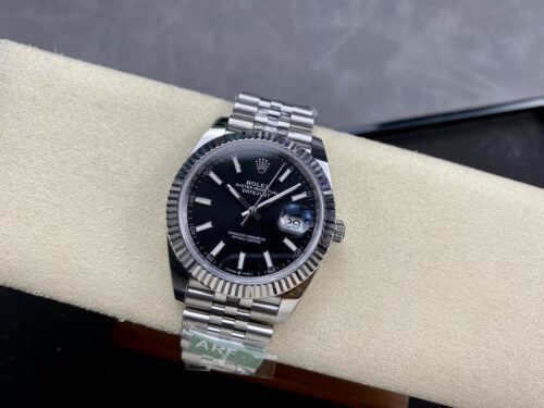 DateJust 36mm 126234 VSF 1:1 Best Edition 904L Steel Black Stick Dial on Jubilee Bracelet VS3235 - Image 2