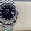DateJust 36mm 126234 VSF 1:1 Best Edition 904L Steel Black Diamonds Dial on Jubilee Bracelet VS3235