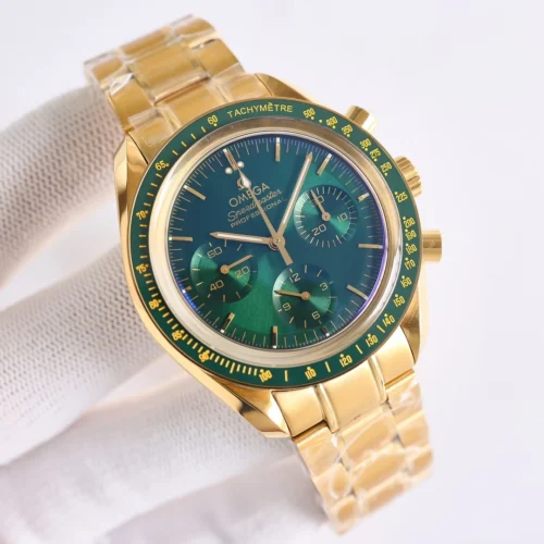 Omega Speedmaster Series 310.60.42.50.99.002 Green Gold Speedmaster - Image 4