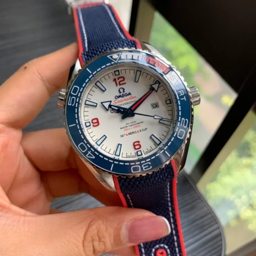 Omega Seamaster Planet Ocean America's Cup Watch 43.5 - Image 2