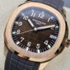 Aquanaut 5167 40mm RG 3KF 1:1 Best Edition Brown Dial on Black Rubber Strap A330 Super Clone - Image 2