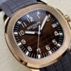 Aquanaut 5167 40mm RG 3KF 1:1 Best Edition Brown Dial on Black Rubber Strap A330 Super Clone - Image 3