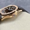 Aquanaut 5167 40mm RG 3KF 1:1 Best Edition Brown Dial on Black Rubber Strap A330 Super Clone - Image 5