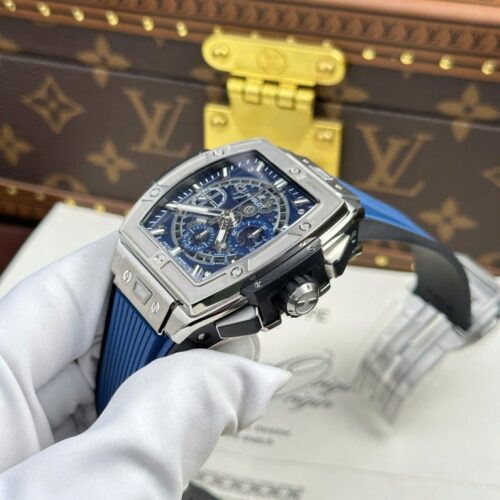 Hublot Spirit Of Big Bang Titanium 42mm Blue Dial - Image 4