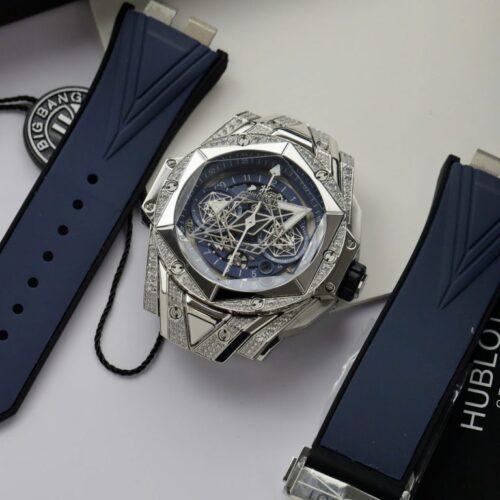 Hublot Big Bang Sang Bleu II Blue 44mm by HB Factory - Image 6