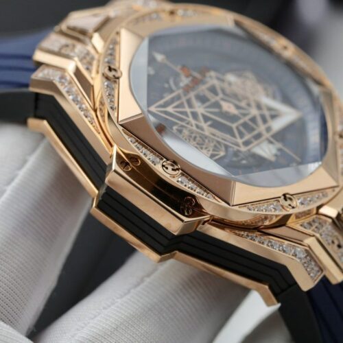 Hublot Big Bang Sang Bleu II King Gold Blue 44mm by HB Factory - Image 6