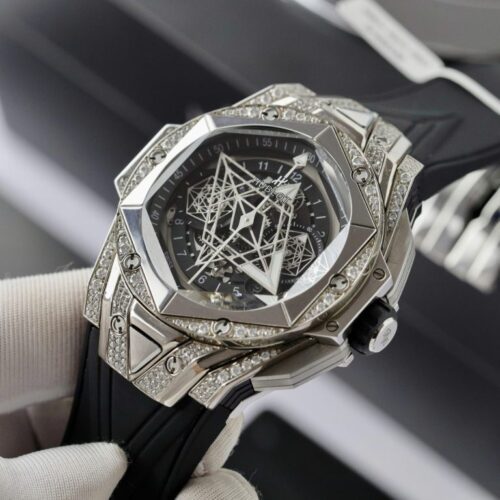 Hublot Big Bang Sang Bleu II Black 44mm by HB Factory - Image 6