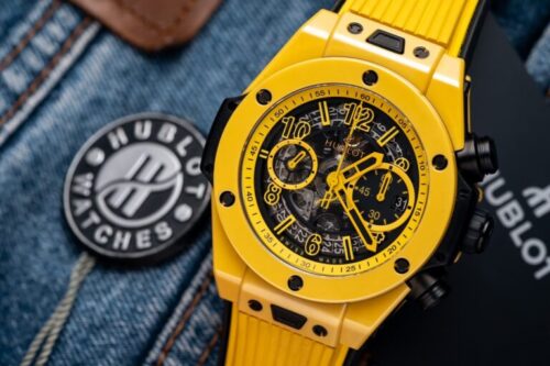 Hublot Big Bang Unico Ceramic Yellow 11 Watch BBF 42mm - Image 2