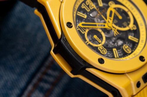 Hublot Big Bang Unico Ceramic Yellow 11 Watch BBF 42mm - Image 4