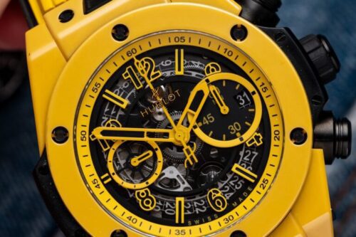 Hublot Big Bang Unico Ceramic Yellow 11 Watch BBF 42mm - Image 3