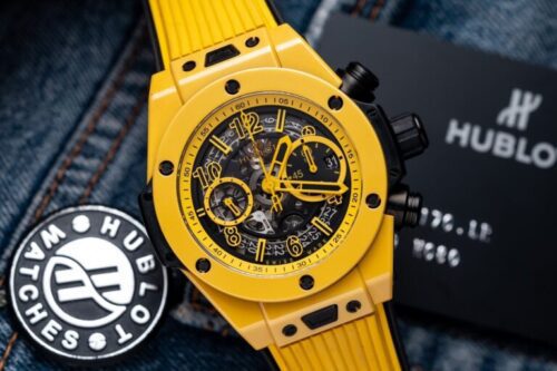 Hublot Big Bang Unico Ceramic Yellow 11 Watch BBF 42mm