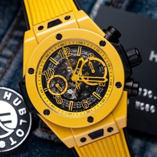 Hublot Big Bang Unico Ceramic Yellow 11 Watch BBF 42mm