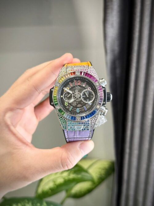 Hublot Big Bang Unico Rainbow Titanium 45mm by BBF Factory - Image 2