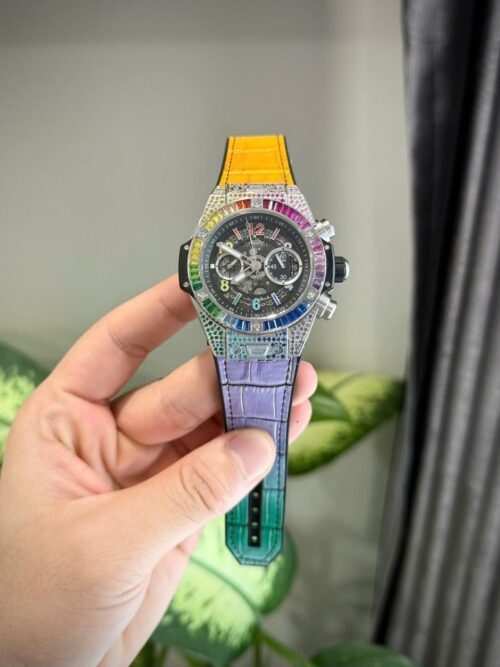 Hublot Big Bang Unico Rainbow Titanium 45mm by BBF Factory