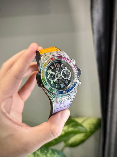 Hublot Big Bang Unico Rainbow Titanium 45mm by BBF Factory - Image 3