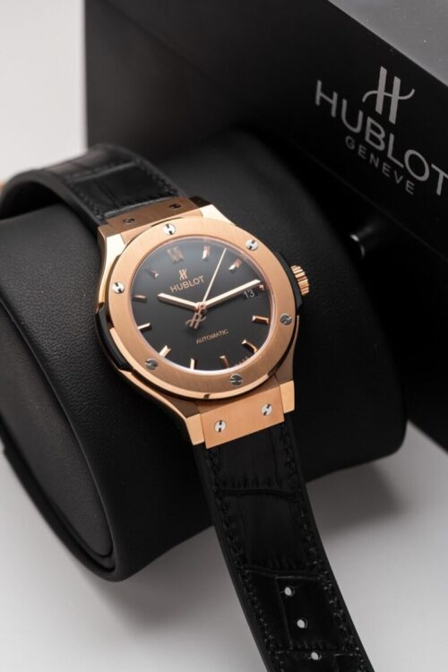 Hublot Classic Fusion King Gold Black JJF Factory 38mm - Image 3