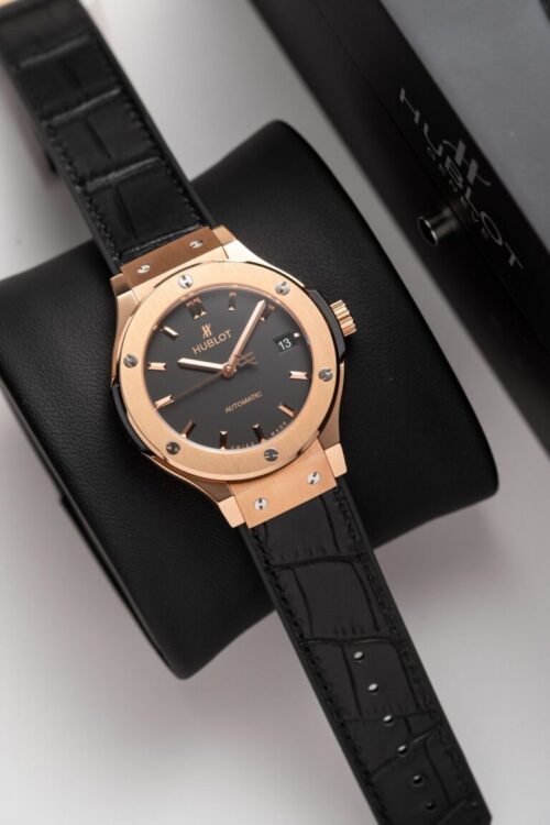 Hublot Classic Fusion King Gold Black JJF Factory 38mm