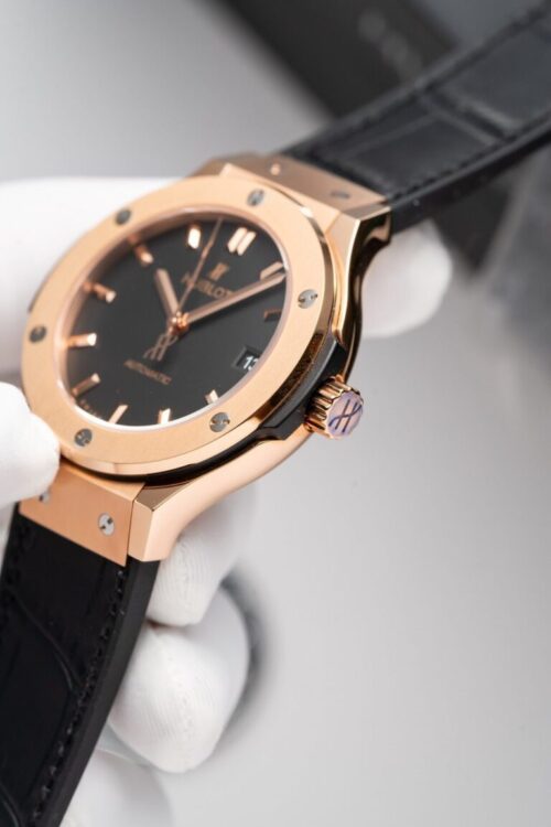 Hublot Classic Fusion King Gold Black JJF Factory 38mm - Image 4