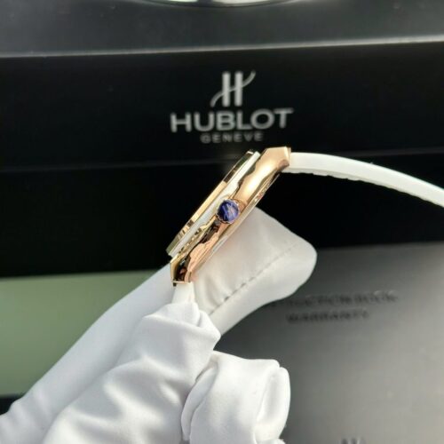 Hublot Classic Fusion King Gold Women's White 33mm by HB Factory - Image 5