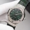 Hublot Classic Fusion Titanium Green Full Diamond 38mm - Image 3