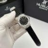 Hublot Classic Fusion Titanium Black 33mm Watch with Custom Moissanite Diamonds - Image 2