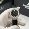 Hublot Classic Fusion Titanium Black 33mm Watch with Custom Moissanite Diamonds