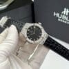 Hublot Classic Fusion Titanium Black 33mm Watch with Custom Moissanite Diamonds - Image 4