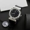 Hublot Classic Fusion Titanium Black Dial 42mm Custom Moissanite Diamonds - Image 2