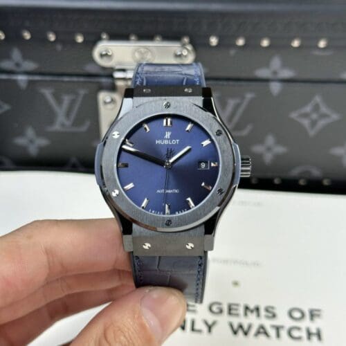 Hublot Classic Fusion Ceramic Refined Blue Dial 42mm