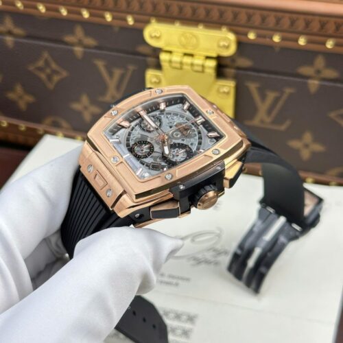 Hublot Spirit Of Big Bang King Gold 42mm Gray Dial - Image 3