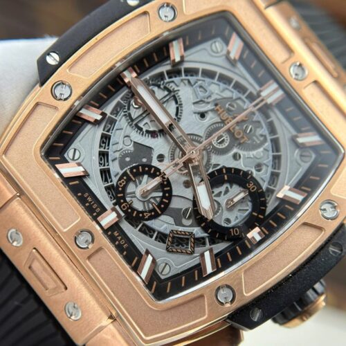 Hublot Spirit Of Big Bang King Gold 42mm Gray Dial - Image 4