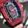 Richard Mille RM07-01 Red Carbon Rubber Strap 32x46mm - Image 3
