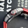 Richard Mille RM07-01 Black Carbon Rubber Strap 32x46mm - Image 3