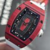 Richard Mille RM07-01 Red Carbon Rubber Strap 32x46mm - Image 5